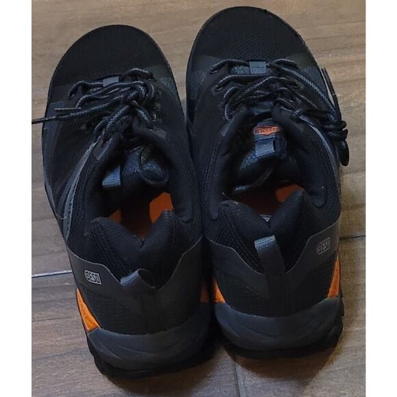 Merrell Mens Size 11.5 Fullbench 2 SD Steel Toe Safely Work Shoes J17745 Black - Picture 4 of 5